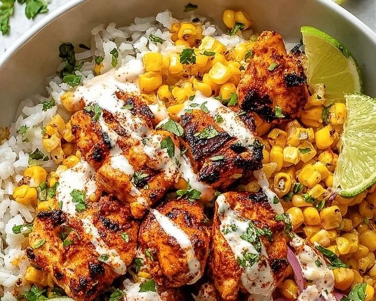 Easy Street Corn Chicken Bowl