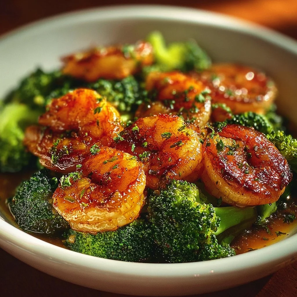 High-Protein Honey Garlic Shrimp