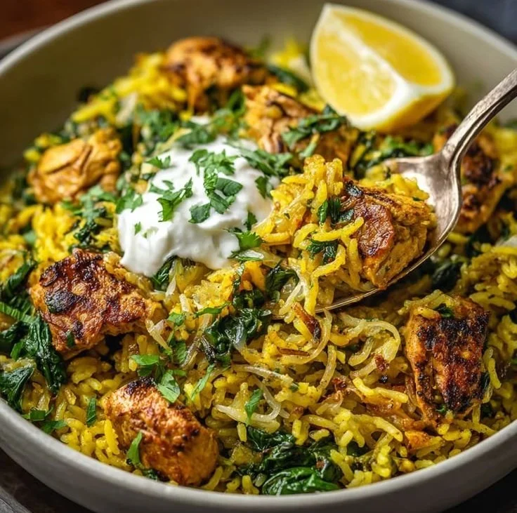 Turmeric Chicken & Rice 6 Turmeric Chicken & Rice