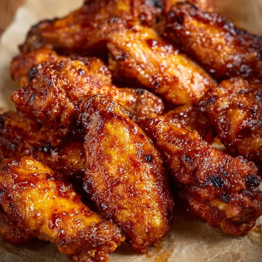 Air-Fried Buffalo Chicken Wings