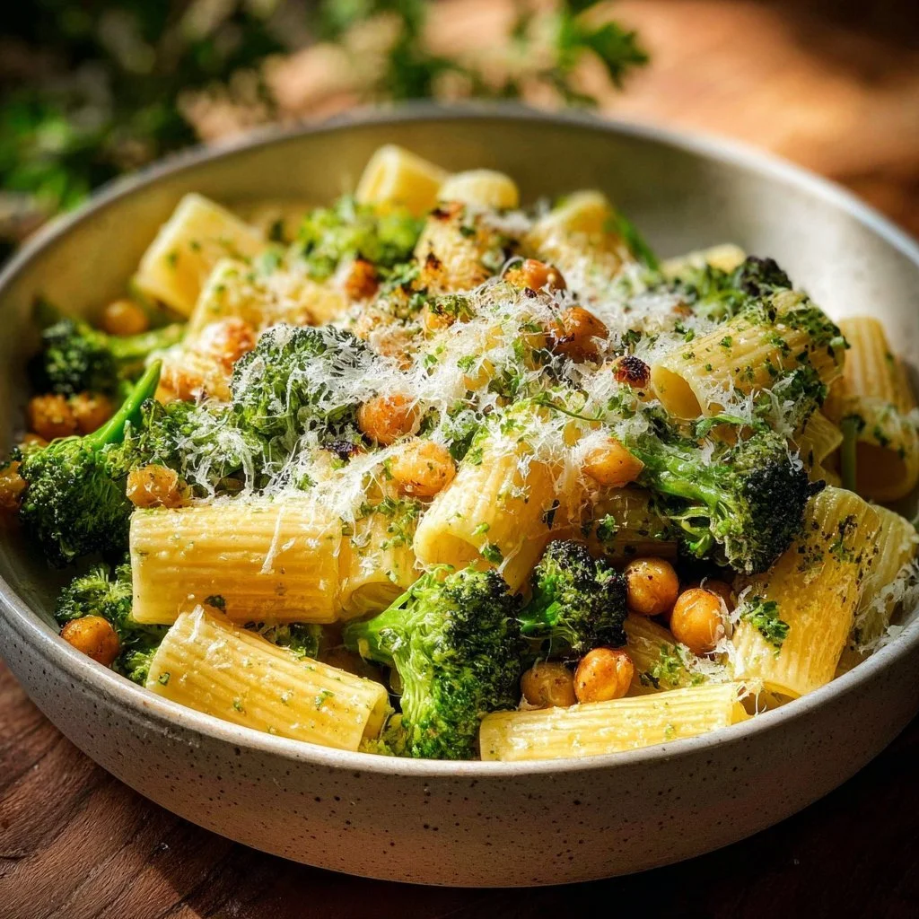 Broccoli Chickpea Pasta