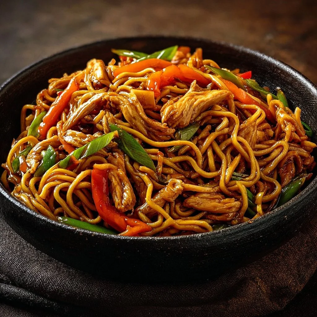 Chicken Lo Mein 5 Chicken Lo Mein