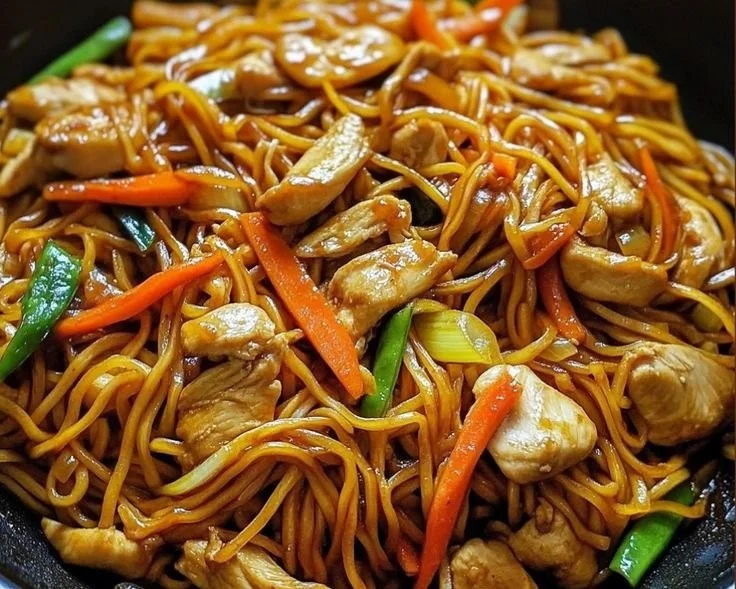 Chicken Lo Mein 6 Chicken Lo Mein
