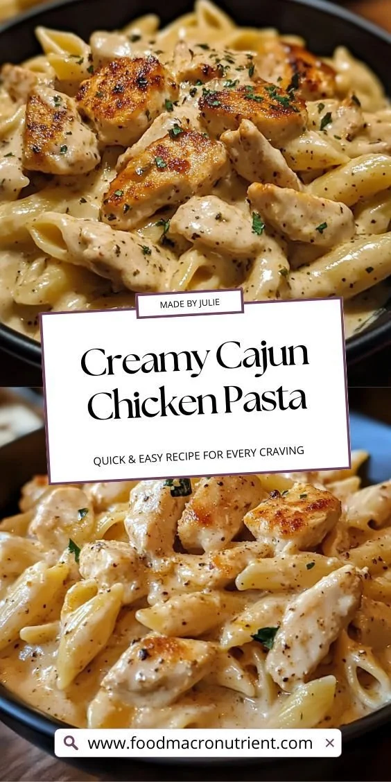 Creamy Cajun Chicken Pasta