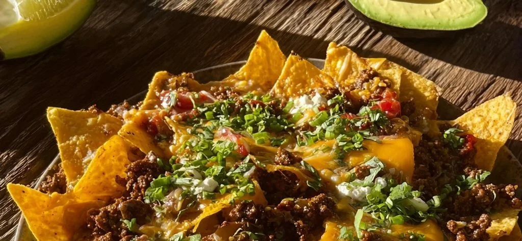 Easy Cheesy Beef Nachos