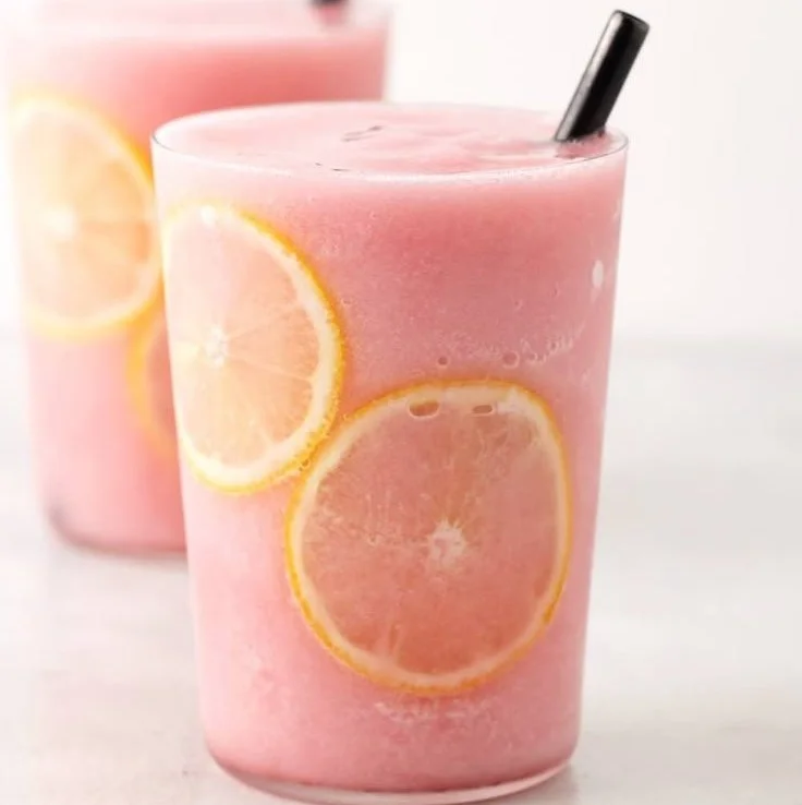 Frozen Hibiscus Lemonade