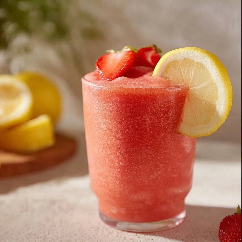 Frozen Strawberry Lemonade