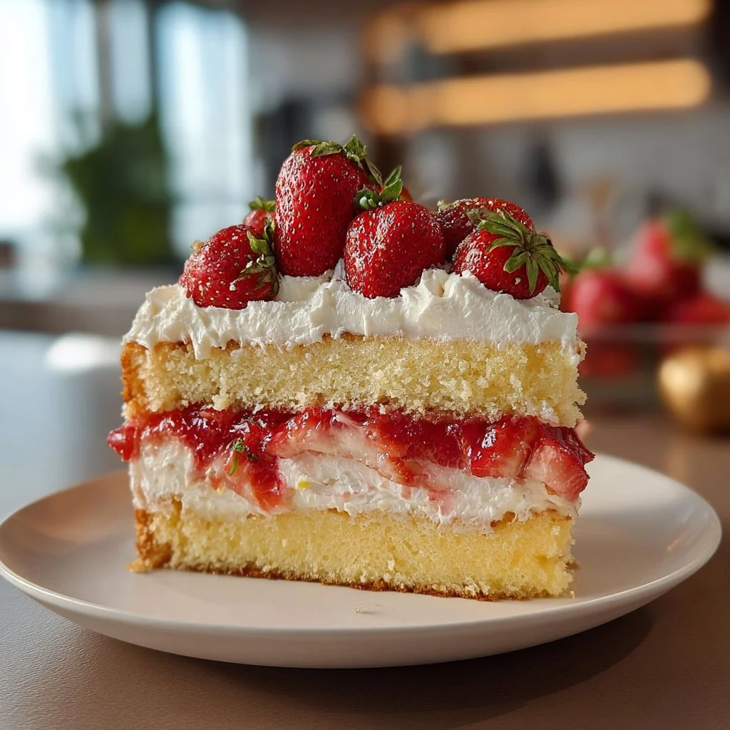 Homemade Strawberry Shortcake