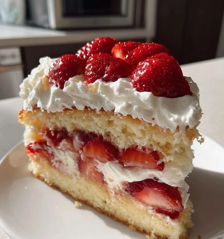 Homemade Strawberry Shortcake