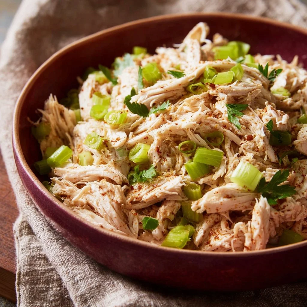 Irresistible Chicken Salad 3 Irresistible chicken salad with fresh ingredients and tasty dressing