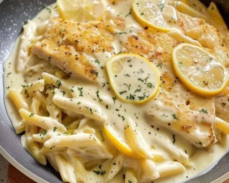Lemon Garlic Cream Sauce