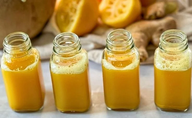 Lemon Ginger Immunity Shots