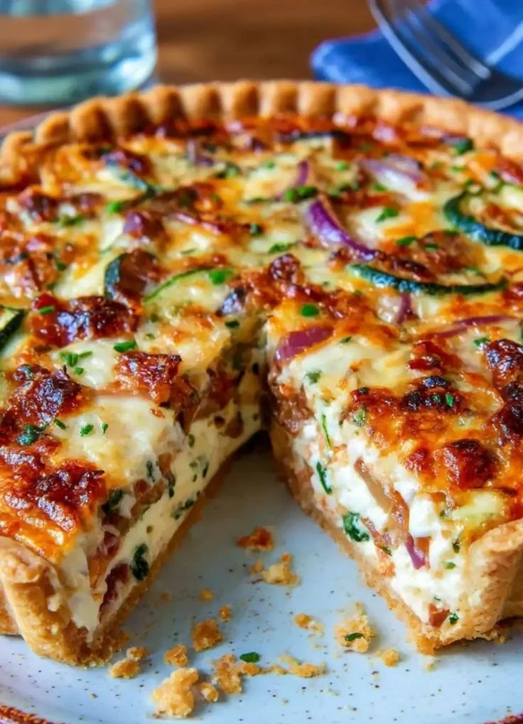 Mary Berry's Roasted Vegetable Quiche