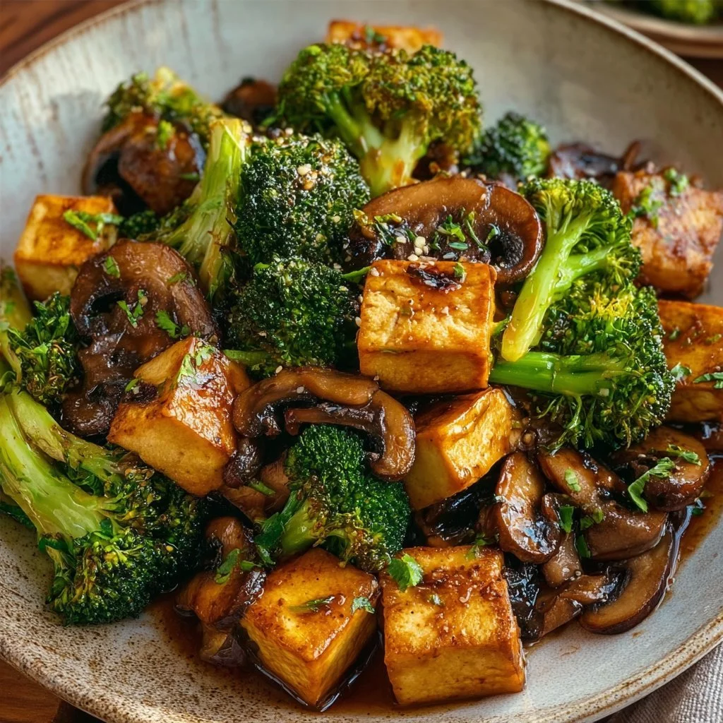 Mushroom and Tofu Stir-Fry 5 Mushroom and Tofu Stir-Fry