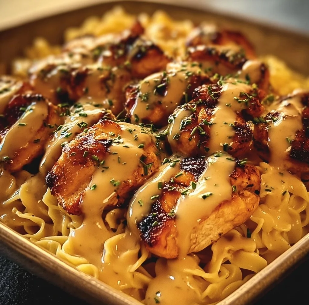 One-Pan Chicken with Buttered Noodles
