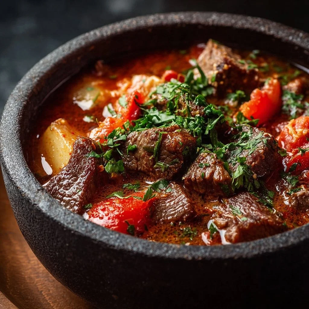 Philly Cheese Steak Soup 3 Delicious bowl of Philly cheese steak soup with melted cheese and steak pieces