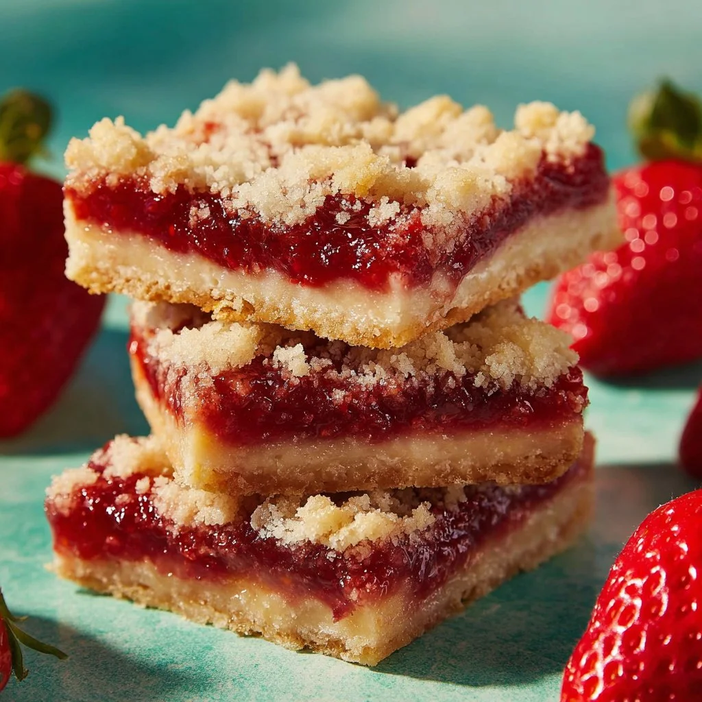 Strawberry Shortcake Bars 5 Strawberry Shortcake Bars