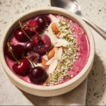 This cherry smoothie bowl is so bright and refreshing yet totally filling. With only a handful of ingredients. 3 this cherry smoothie bowl is so bright and refresh 2026 03 22 153903 1