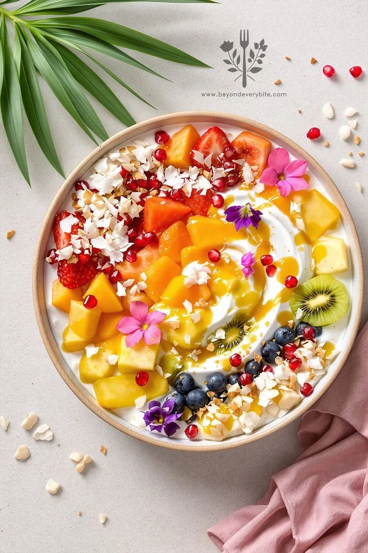 Tropical Fruit & Yogurt Bowl 6 Tropical Fruit & Yogurt Bowl