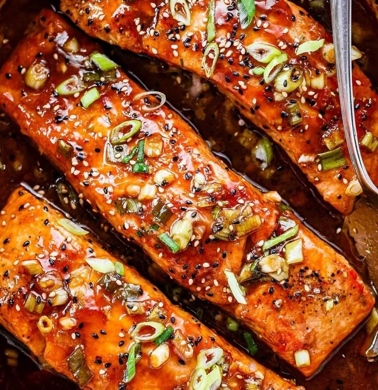 Baked Teriyaki Salmon