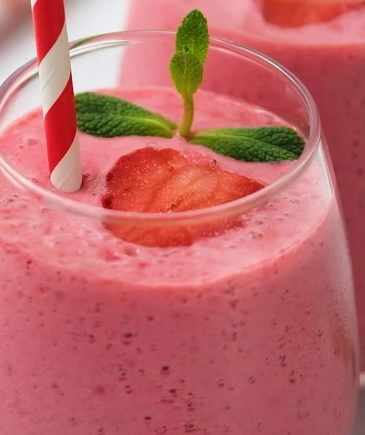 Delicious berry smoothie made with fresh fruits for a healthy drink option.