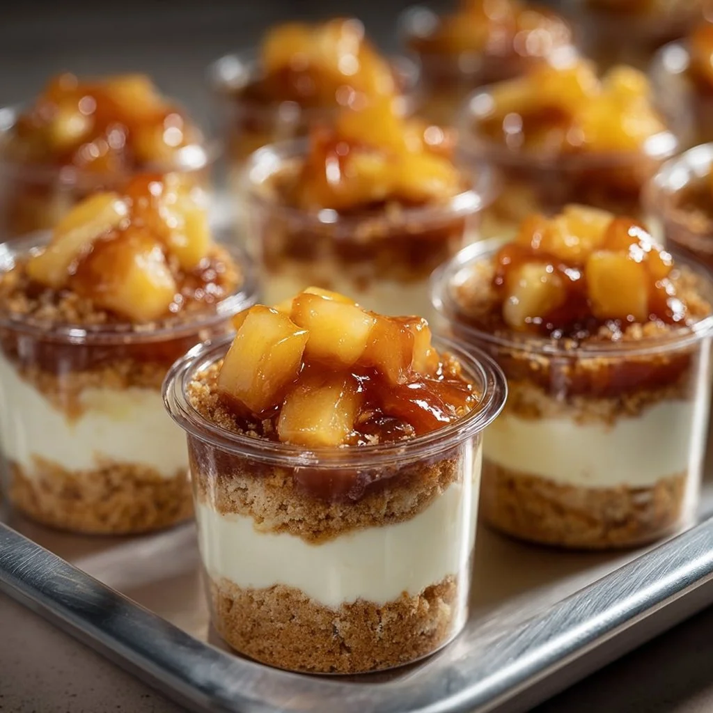Caramel Apple Dessert Cups
