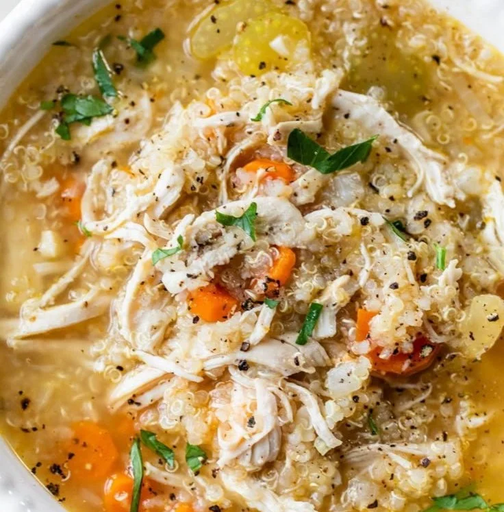 Chicken Quinoa Soup 6 Chicken Quinoa Soup