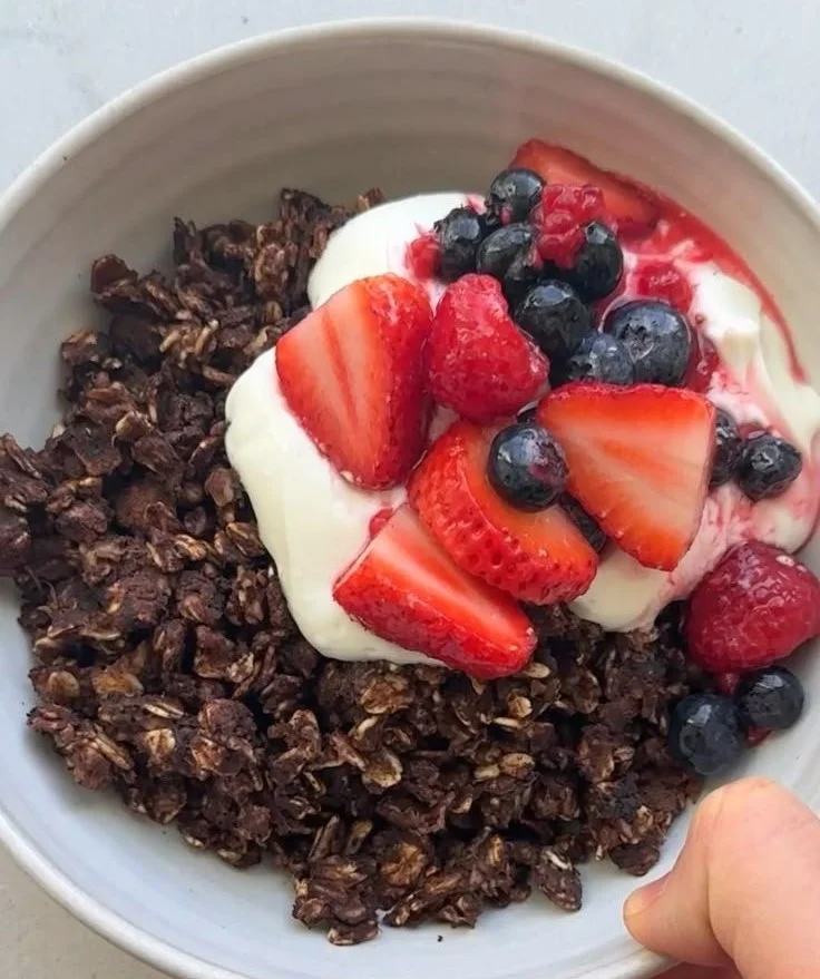 Chocolate Scrambled Oats