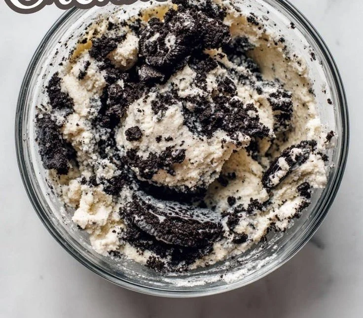 Delicious Cream Cheese Oreo Protein Balls in a bowl ready to serve