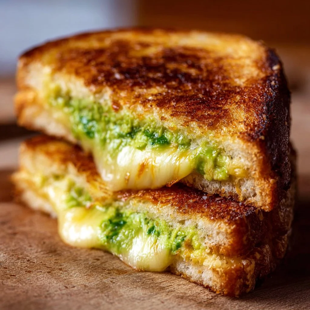 Creamy Avocado Grilled Cheese