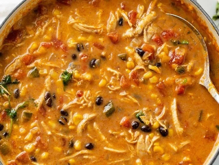 Creamy Chicken Tortilla Soup 5 Creamy Chicken Tortilla Soup