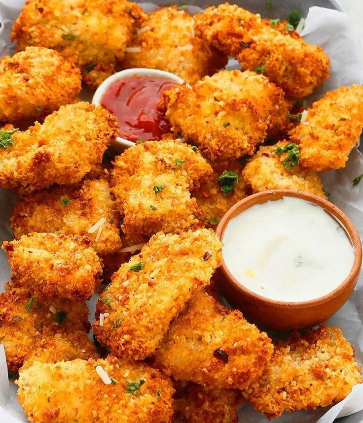 Crispy Air Fryer Chicken Nuggets
