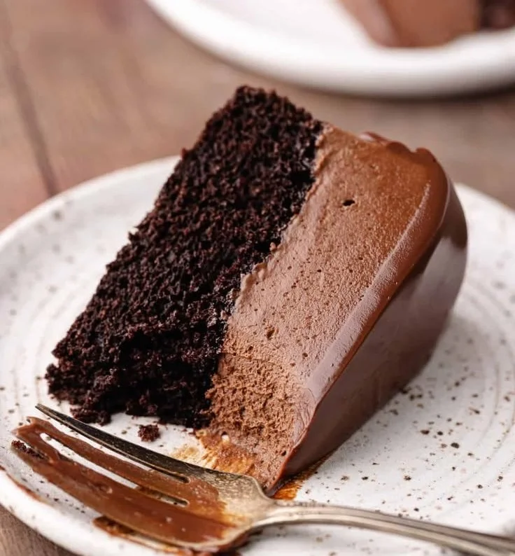 Dark Chocolate Mousse Cake 6 Dark Chocolate Mousse Cake