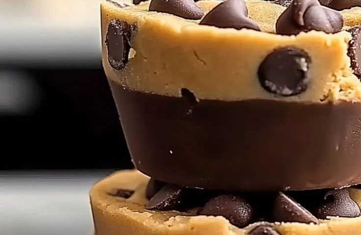 Delightful Chocolate Chip Cookie Dough Cups