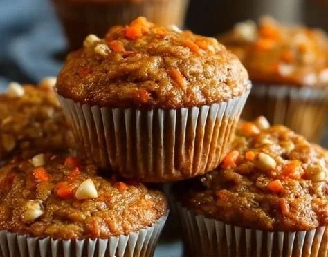 Easy One-Bowl Carrot Oatmeal Muffins 6 Easy One-Bowl Carrot Oatmeal Muffins