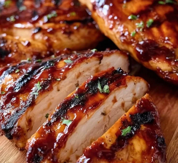Grilled BBQ Chicken Breasts