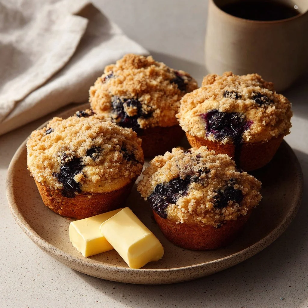 Healthy Blueberry Chocolate Chip Muffins