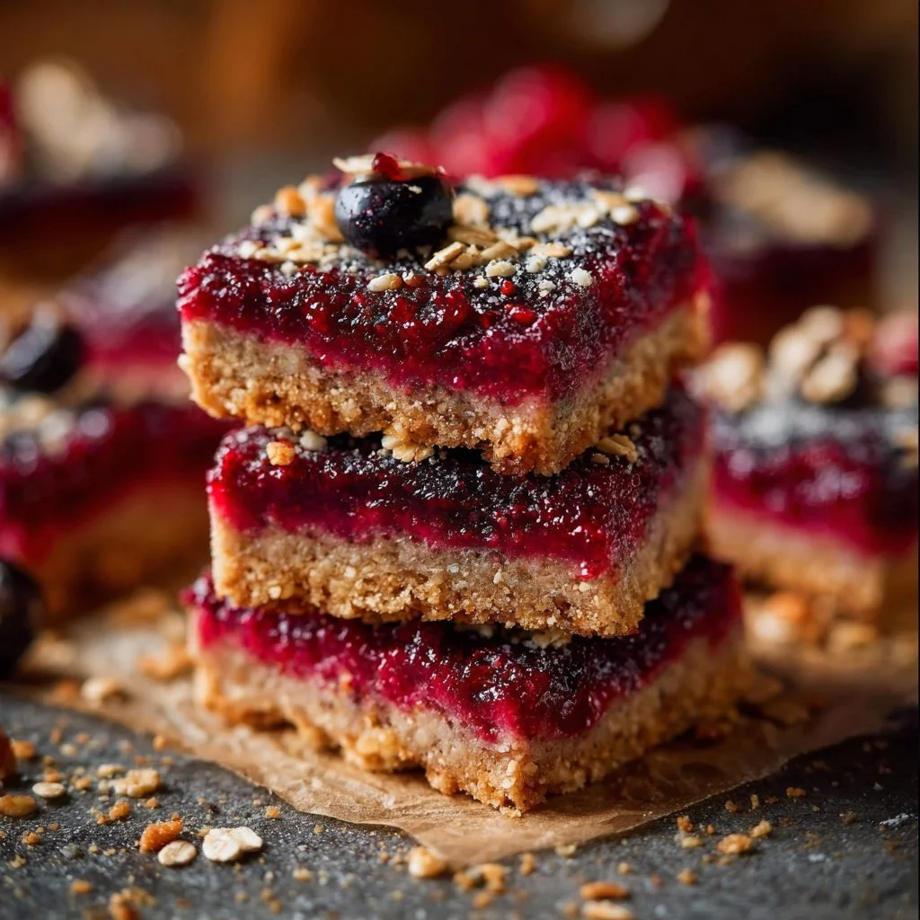 Healthy breakfast bars made with natural ingredients for quick meals.