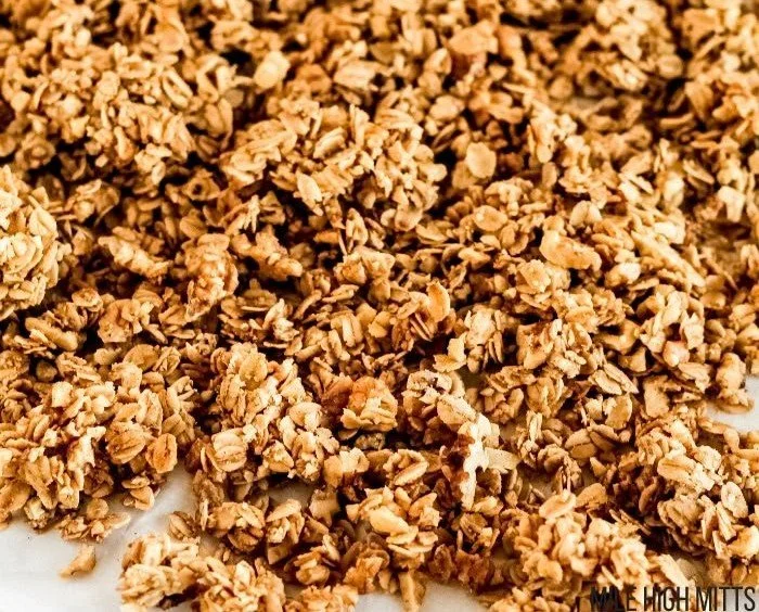 Homemade Vanilla Granola 5 Homemade Vanilla Granola