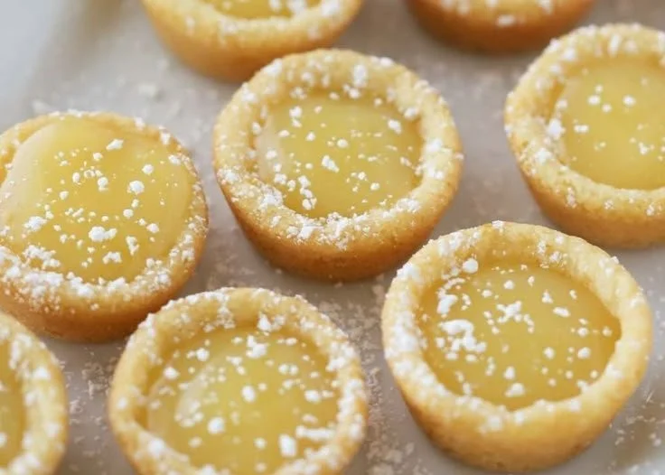 Lemon Bar Cookie Cups