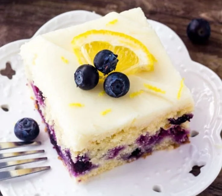 Lemon Blueberry Cake 6 Lemon Blueberry Cake