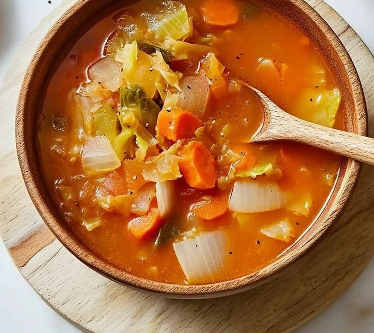 Low Calorie Cabbage Fat Burning Soup
