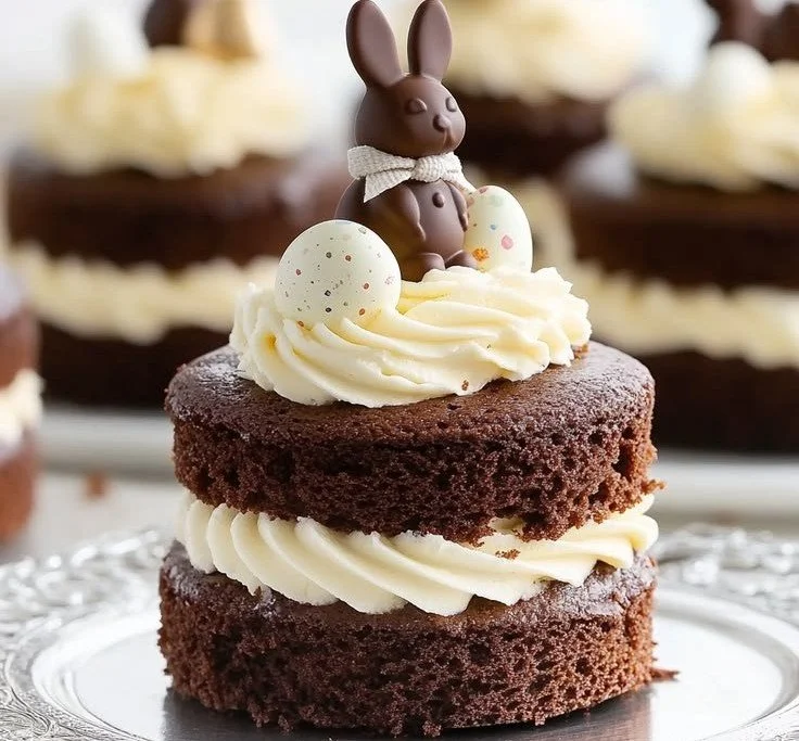 Mini Easter Layer Cakes