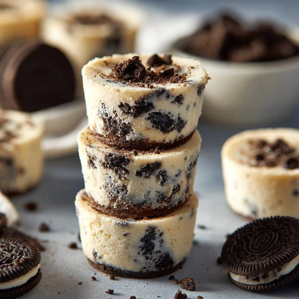 Mini Oreo Cheesecakes