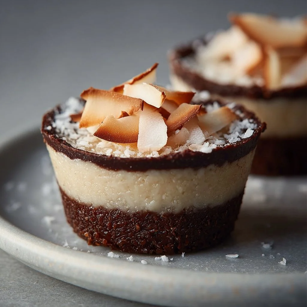 No-Bake Vegan Coconut Cups