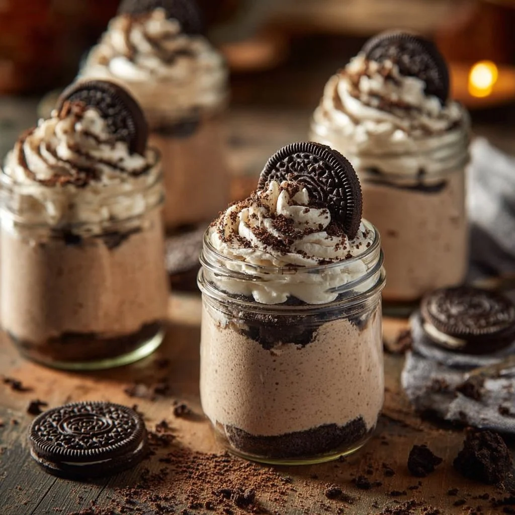 Oreo No-Bake Cheesecake Cups