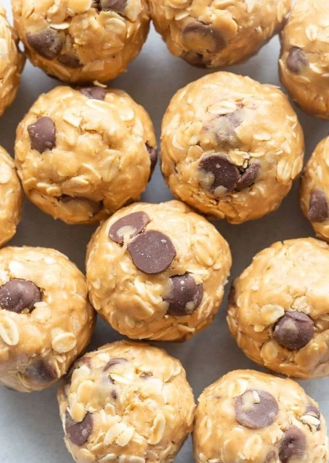 Homemade peanut butter protein balls for a healthy snack option