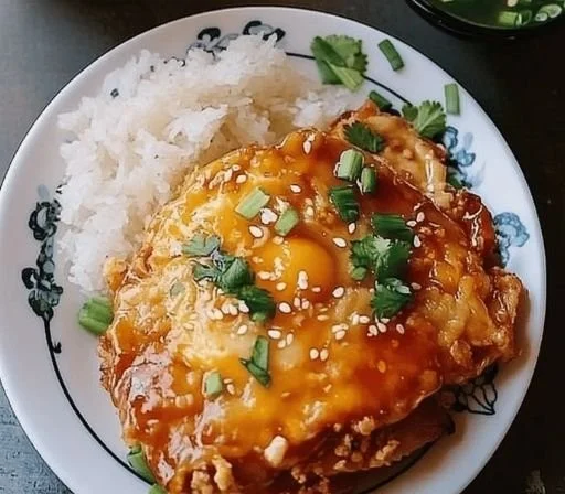 Savory Chicken Egg Foo Young