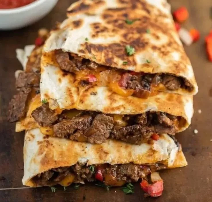 Sizzling Steak Fajita Quesadillas