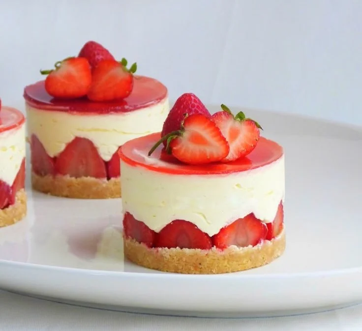 Strawberry and Elderflower Fraisier